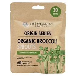 The Wellness Company Origin Series Organic Broccoli Sprouts 60 vcaps