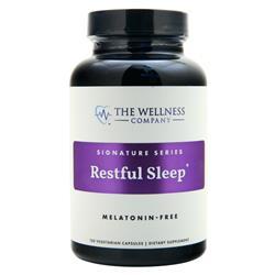 The Wellness Company Signature Series Restful Sleep Melatonin-Free 120 vcaps