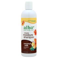 Alba Botanica More Moisture Shampoo Coconut Milk 12 fl.oz
