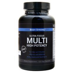 BodyStrong Ultra Focus Multi - High Potency 120 vcaps
