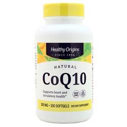 Healthy Origins Natural CoQ10 (100mg) 150 sgels