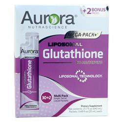 Aurora Nutrascience Mega-Pack+ Liposomal Glutathione (750mg) 32 pckts