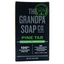 The Grandpa Soap Co Pine Tar Bar Soap 3.25 oz