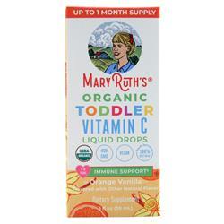 MaryRuths Organic Toddler Vitamin C Liquid Drops Orange Vanilla 1 fl.oz