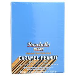 Barebells Vegan Protein Bar Caramel Peanut 12 bars