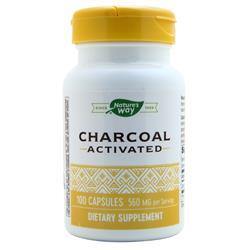 Natures Way Activated Charcoal 100 caps