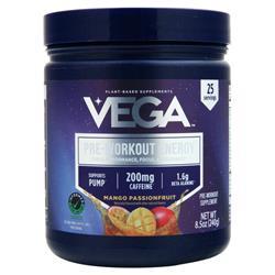 Vega Pre-Workout Energy Mango Passionfruit 8.5 oz
