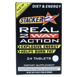 Nve Pharmaceuticals Stacker 2 - Real 2 Way Action 24 tabs