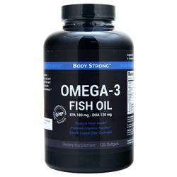 BodyStrong Omega-3 Fish Oil (Enteric Coated) 120 sgels