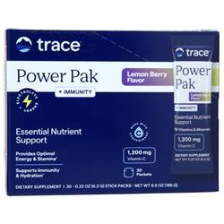 Trace Power Pak + Immunity Lemon Berry 30 pckts