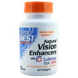 Doctors Best Natural Vision Enhancers with Lutemax 2020 60 sgels