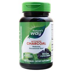 Natures Way Activated Charcoal 100 caps