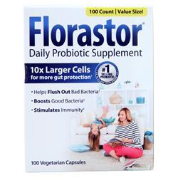 Florastor Daily Probiotic Supplement 100 vcaps