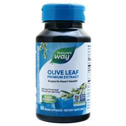 Natures Way Olive Leaf Premium Extract 12% Oleuropein 60 vcaps