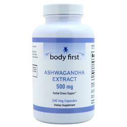 Body First Ashwagandha Extract (500mg) 240 vcaps