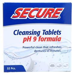 Secure Cleansing Tablets 32 tabs
