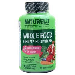 Naturelo Whole Food Complete Multivitamin for Women 240 vcaps