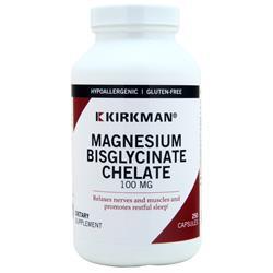 Kirkman Magnesium Bisglycinate Chelate (100mg) 250 caps