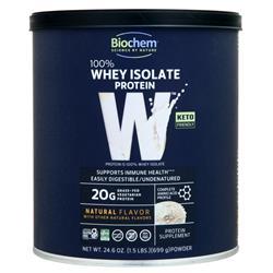 Biochem 100% Whey Protein Isolate - Grass Fed Natural 699 gr