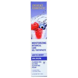 Desert Essence Moisturizing Botanical Care Gel Toothpaste Arctic Berry 4.5 oz