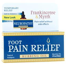 Frankincense & Myrrh Foot Pain Relief - Neuropathy Rubbing Oil 2 fl.oz