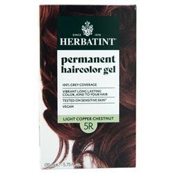 Herbatint Permanent Haircolor Gel Light Copper Chestnut - 5R 170 mL