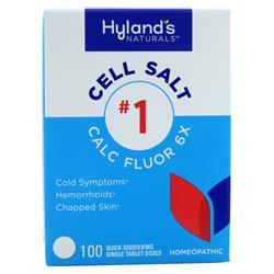 Hylands Homeopathic Cell Salt #1 Calc Fluor 6X 100 tabs