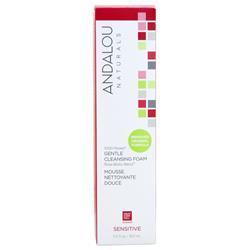 Andalou Naturals Gentle Cleansing Foam 1000 Roses 5.5 fl.oz