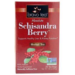 Bravo Tea Absolute Schisandra Berry Herbal Tea 20 pckts
