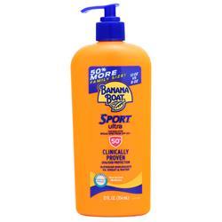Banana Boat Sport Ultra Sunscreen Lotion SPF 50+ Family Size 12 fl.oz