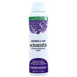 Schmidts Natural Deodorant Spray Lavender & Sage 3.2 oz