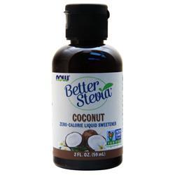 Now Better Stevia Zero-Calorie Liquid Sweetener Coconut 2 fl.oz
