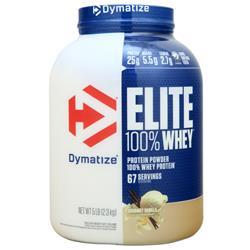 Dymatize Nutrition Elite 100% Whey Protein Gourmet Vanilla 5 lbs