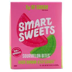 SmartSweets Kick Sugar Keep Candy Sourmelon Bites BEST BY 1/11/26 12 pack
