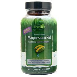 Irwin Naturals Power to Sleep Magnesium PM + Relaxing Flower Complex 60 sgels