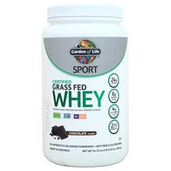 Garden Of Life Sport - Certified Grass Fed Whey Chocolate 24.33 oz