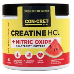 Con-Cret Creatine HCl + Nitric Oxide Sour Watermelon 242 grams