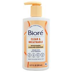 Biore Clear & Breathable Witch Hazel Cooling Cleanser 6.77 fl.oz