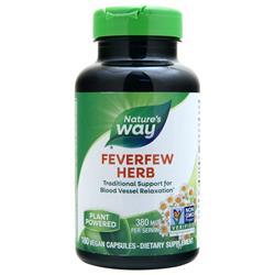 Natures Way Feverfew Herb (380mg) 180 vcaps