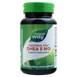 Natures Way Youthful You DHEA (5mg) 60 vcaps
