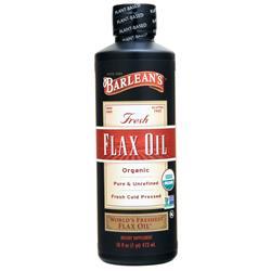 Barleans Organic Fresh Flax Oil 16 fl.oz