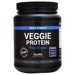 BodyStrong Veggie Protein - Plant Based Vanilla 2 lbs