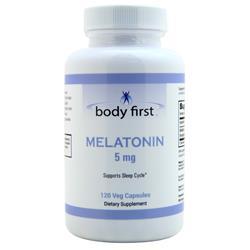 Body First Melatonin (5mg) 120 vcaps