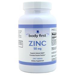 Body First Zinc (50mg) 240 tabs