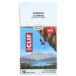 Clif Bar Clif Bar Cookies & Creme 12 bars