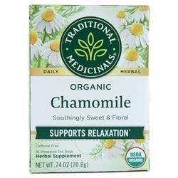 Traditional Medicinals Organic Herbal Tea Chamomile 16 pckts