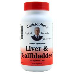 Christophers Original Formulas Liver & Gallbladder Formula 100 vcaps