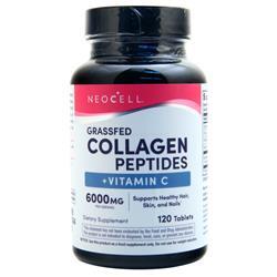 Neocell Grassfed Collagen Peptides + Vitamin C 120 tabs