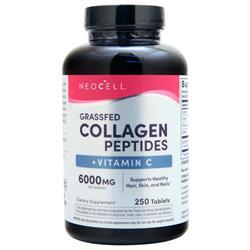 Neocell Grassfed Collagen Peptides + Vitamin C 250 tabs