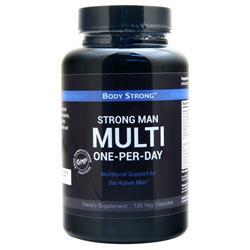 BodyStrong Strong Man Multi - One-Per-Day 120 vcaps